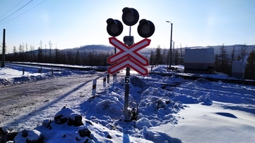 MAPS-M on a level-crossing on Far Eastern Railway