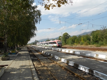 Станция Златица Болгарских железных дорог, где работает система ЭССО-М