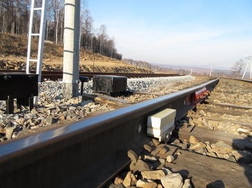 Implemented systems at Mys Maria station, Far Eastern Railway