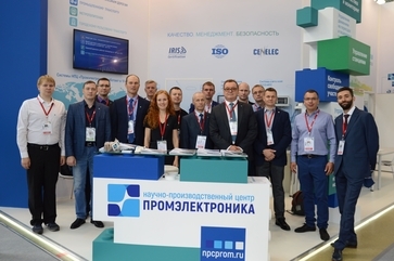 Стенд НПЦ «Промэлектроника» на выставке PRO//Движение. Экспо-2021